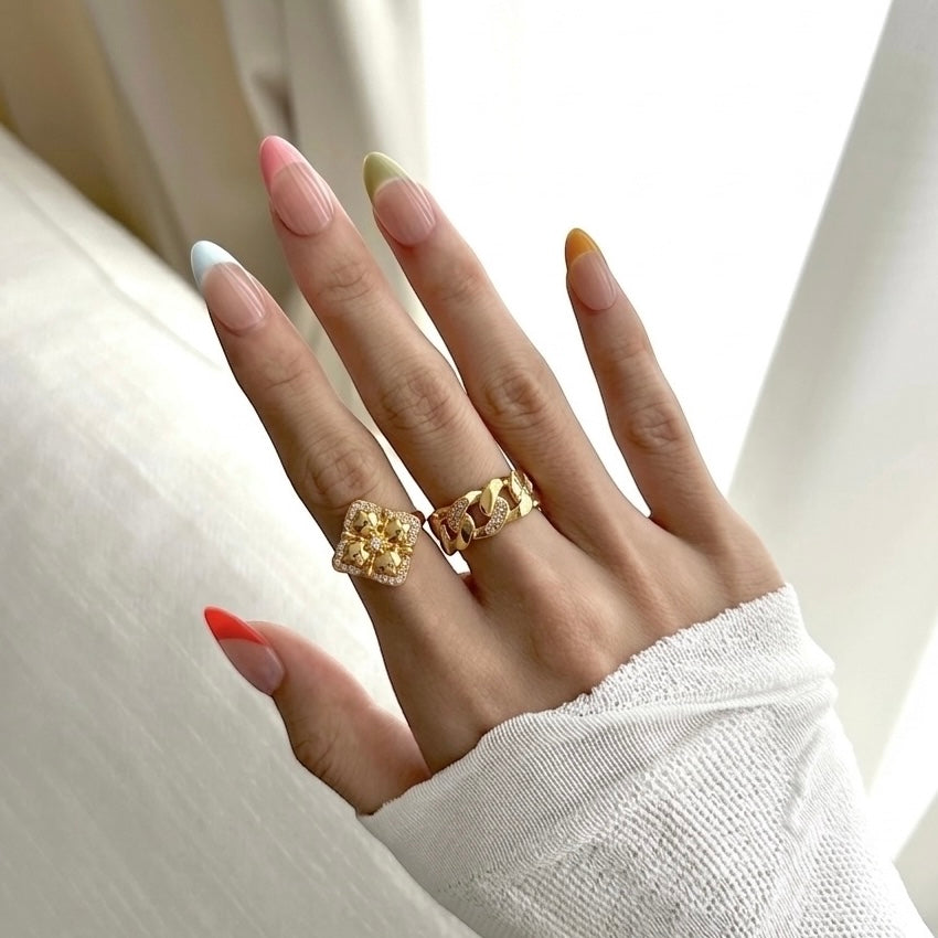 Velvet Flower Ring