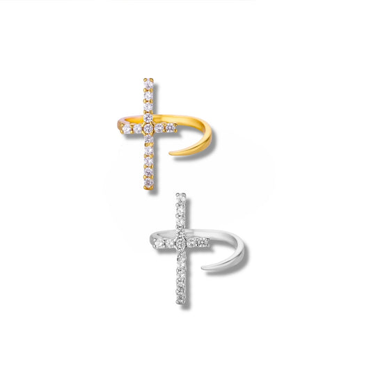Divine Cross Ring