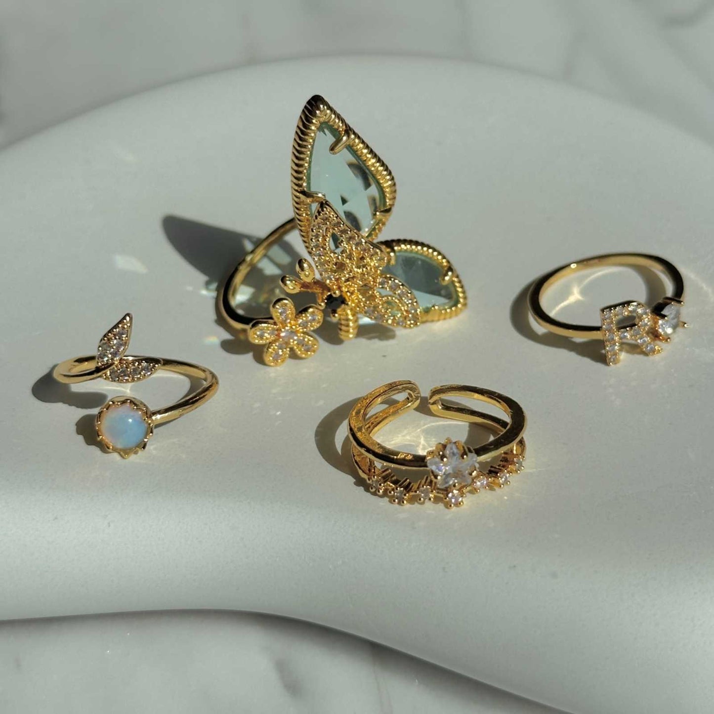 Stars & Hearts Ring