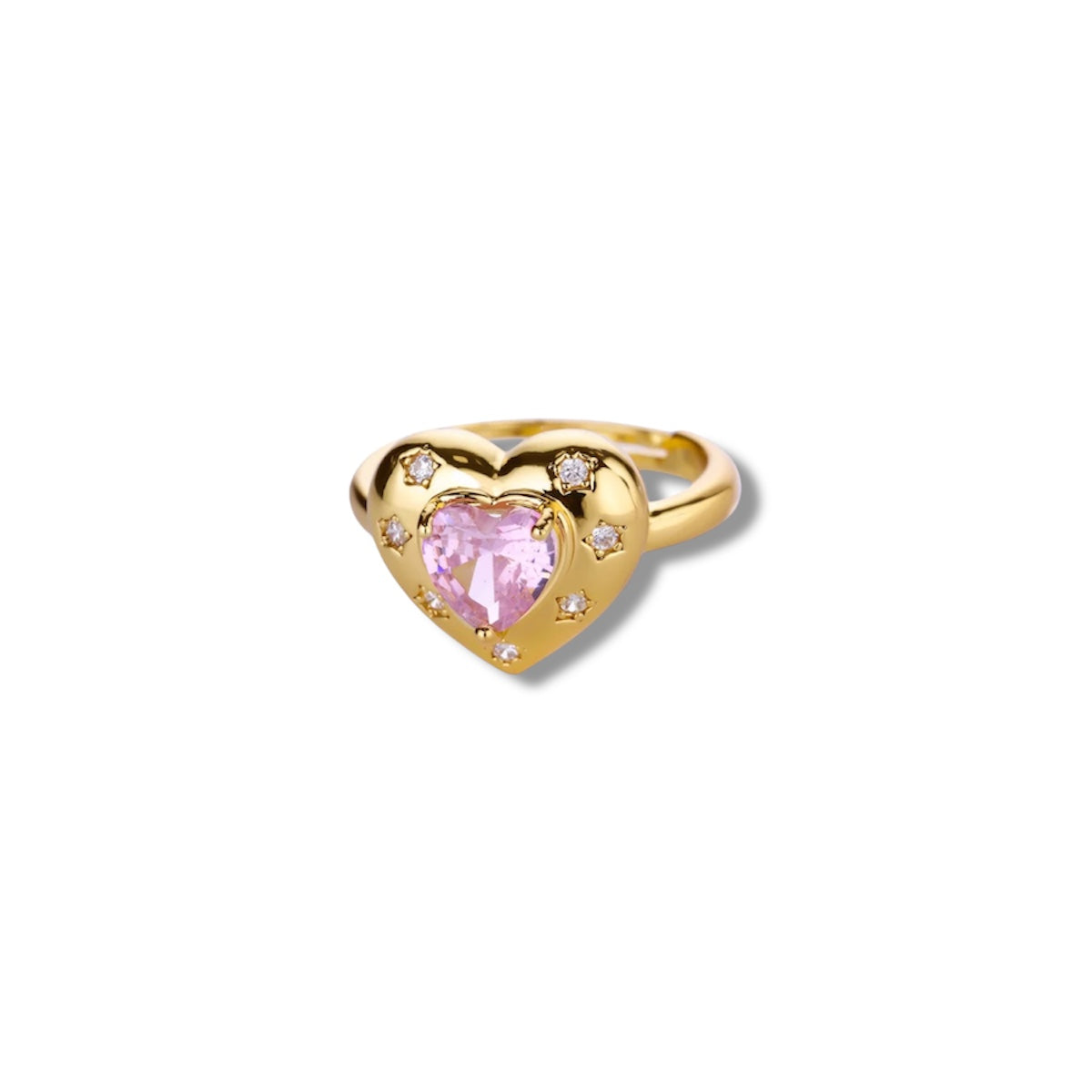 Blush Heart Ring