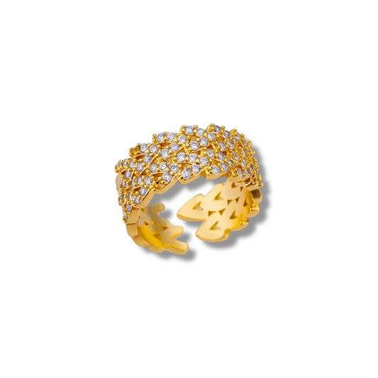 Golden Glimmer Ring