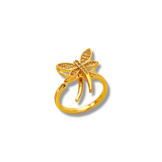 Anti-Stress Dragonfly Ring