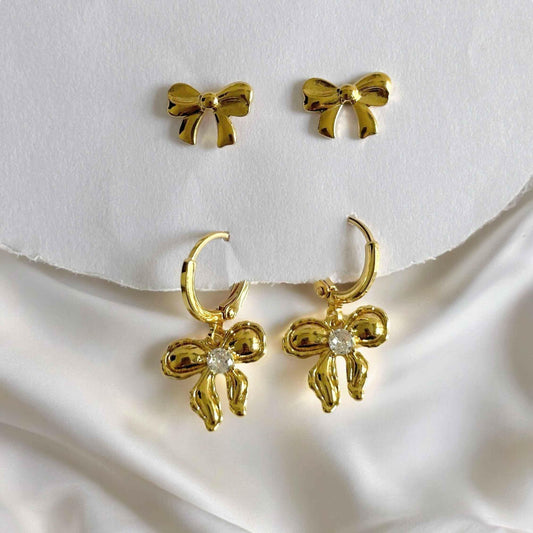 Take a Bow Earrings The Chic Women.
