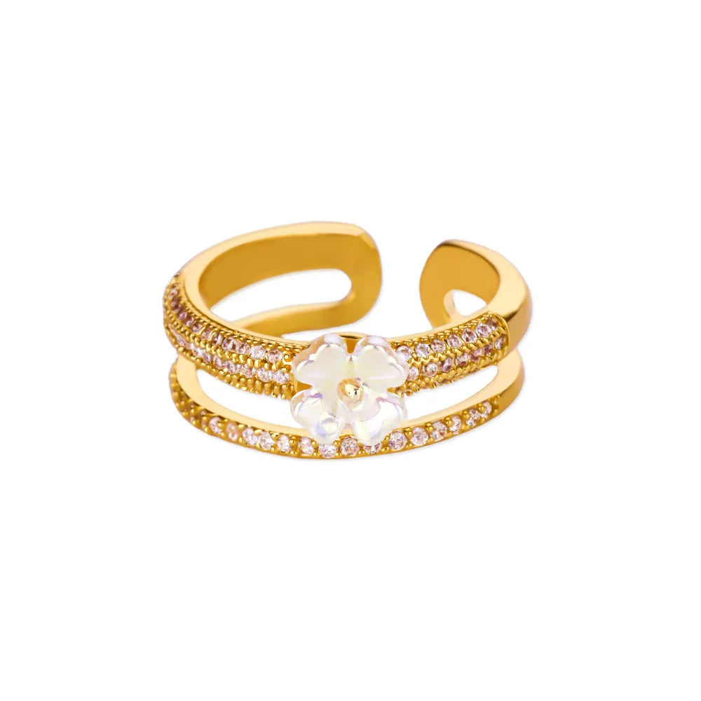 Ivory Petal Ring