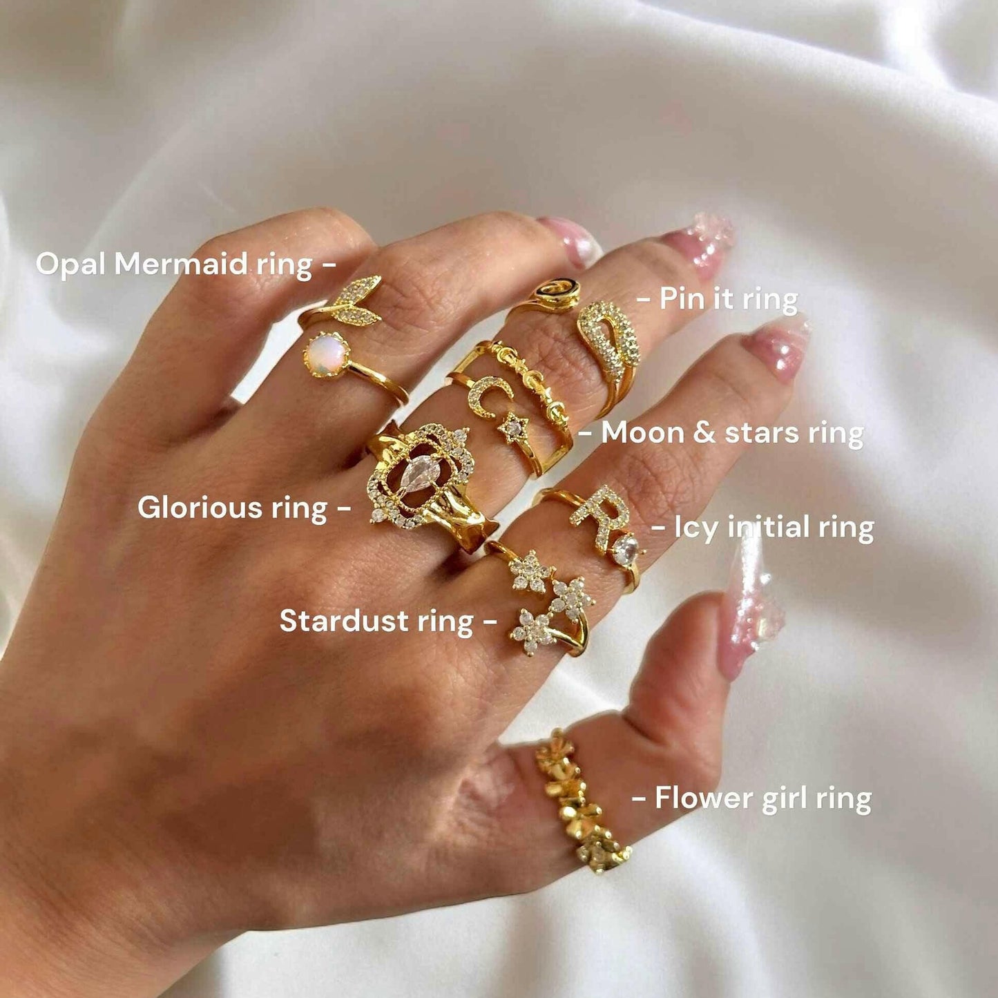 Opal Mermaid Ring The Chic Women.