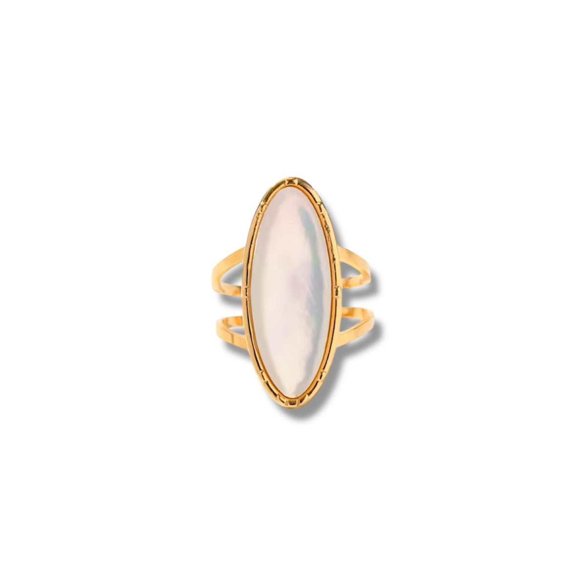 Ivory Opal Ring