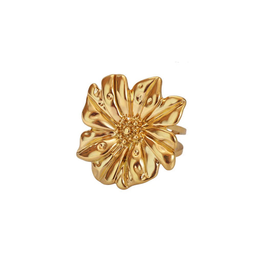 Chunky Flower Ring