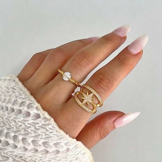 Celestial Charm Rings