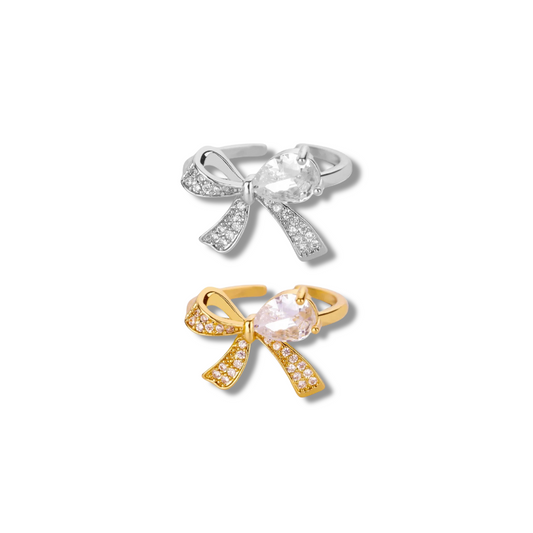 Sparkle Bow Ring