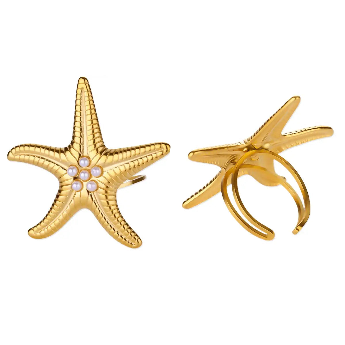 Chunky Starfish Ring