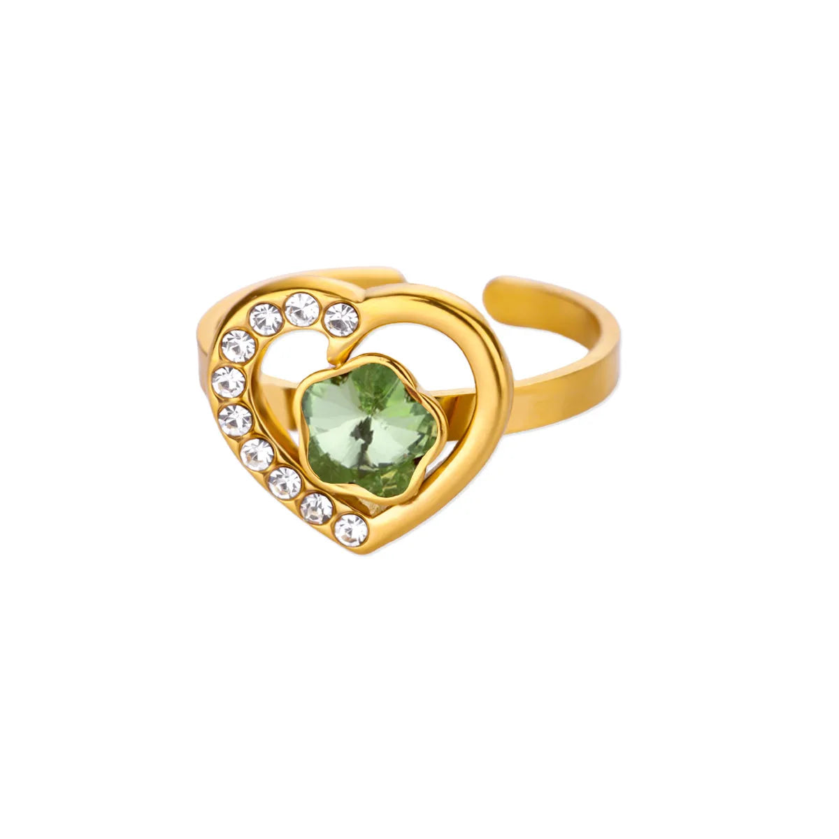 Verdant Heart Ring