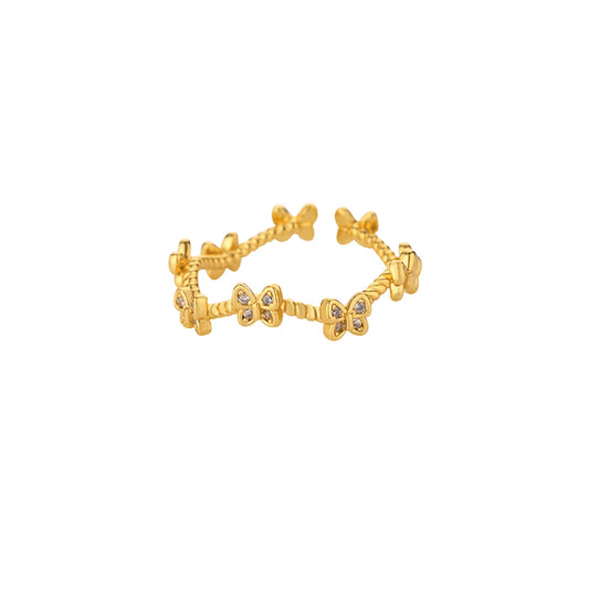 Dainty Bow Rings