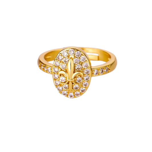 French Crest Ring
