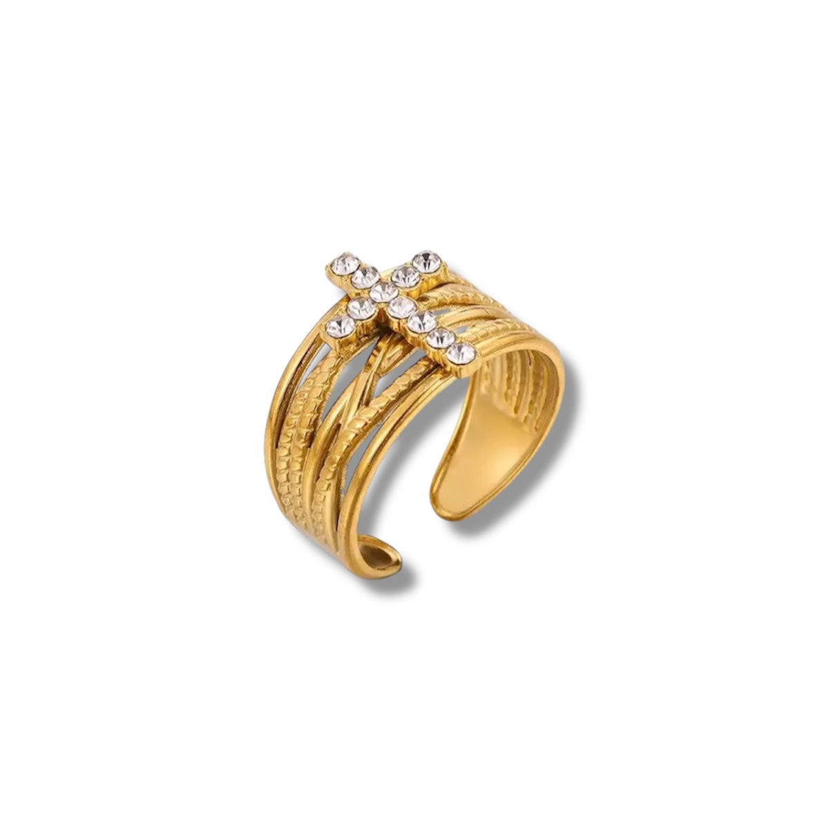 Divine Cross Ring