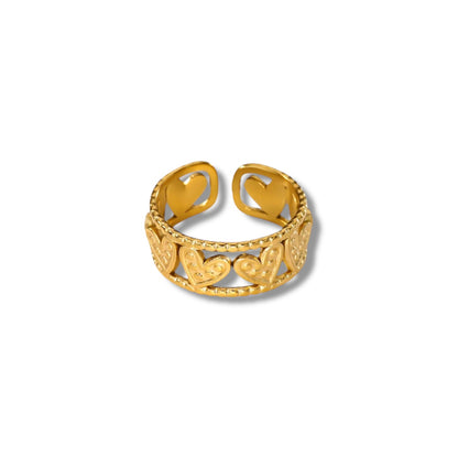 Heart Band Ring