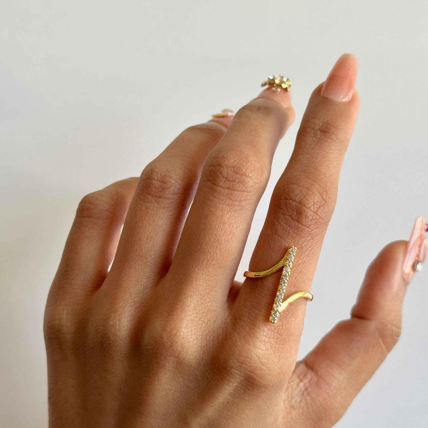 Minimal I Ring  The Chic Women.