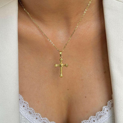 Victorian Cross Necklace  The Chic Women.