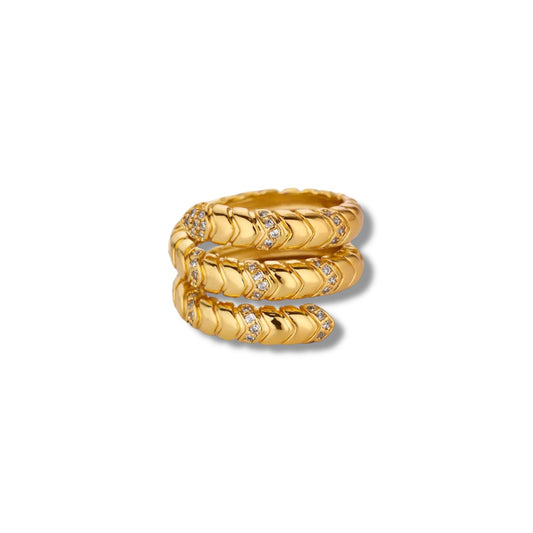Spiral Snake Ring