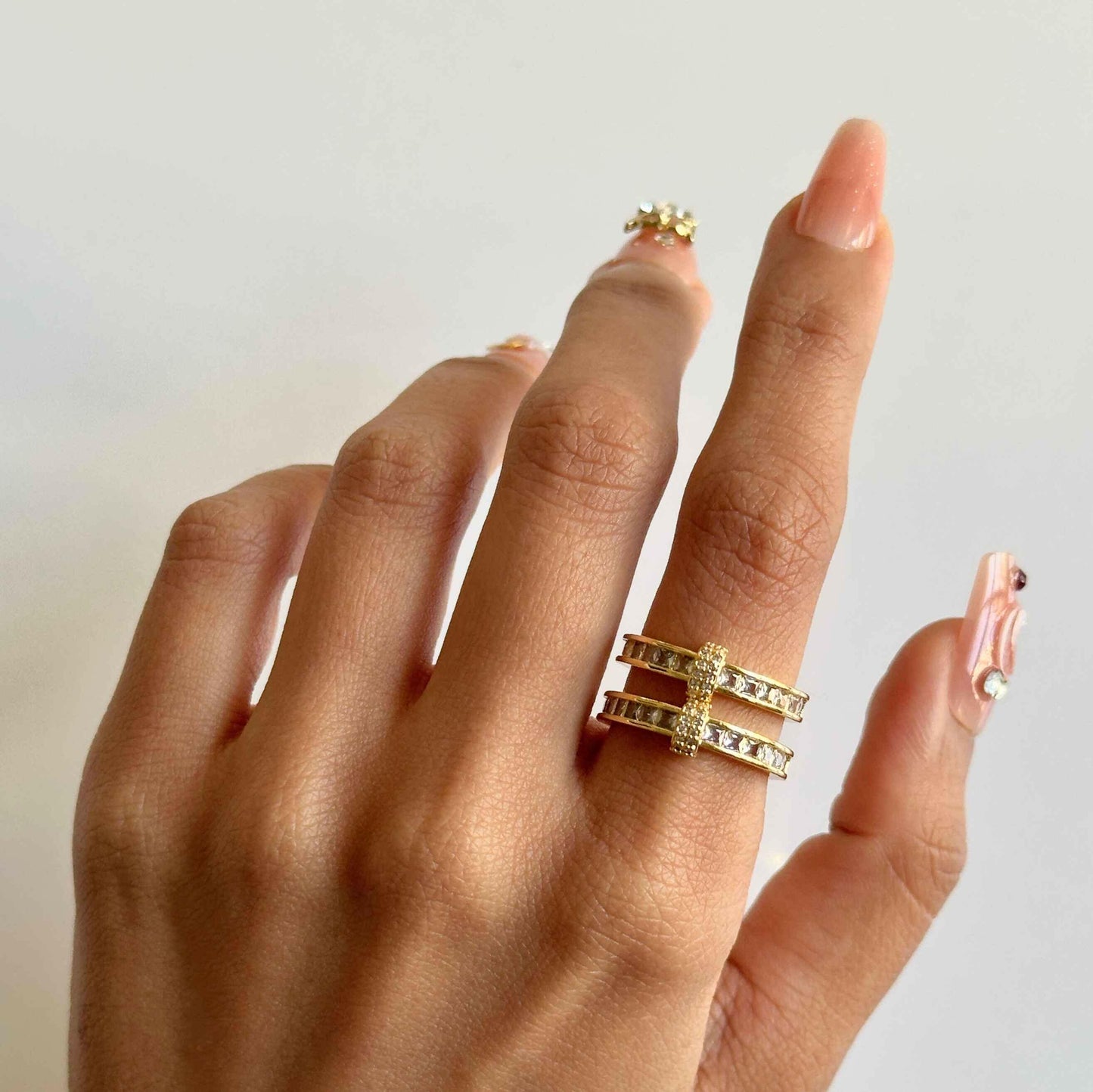 Stacked Ring  The Chic Women.