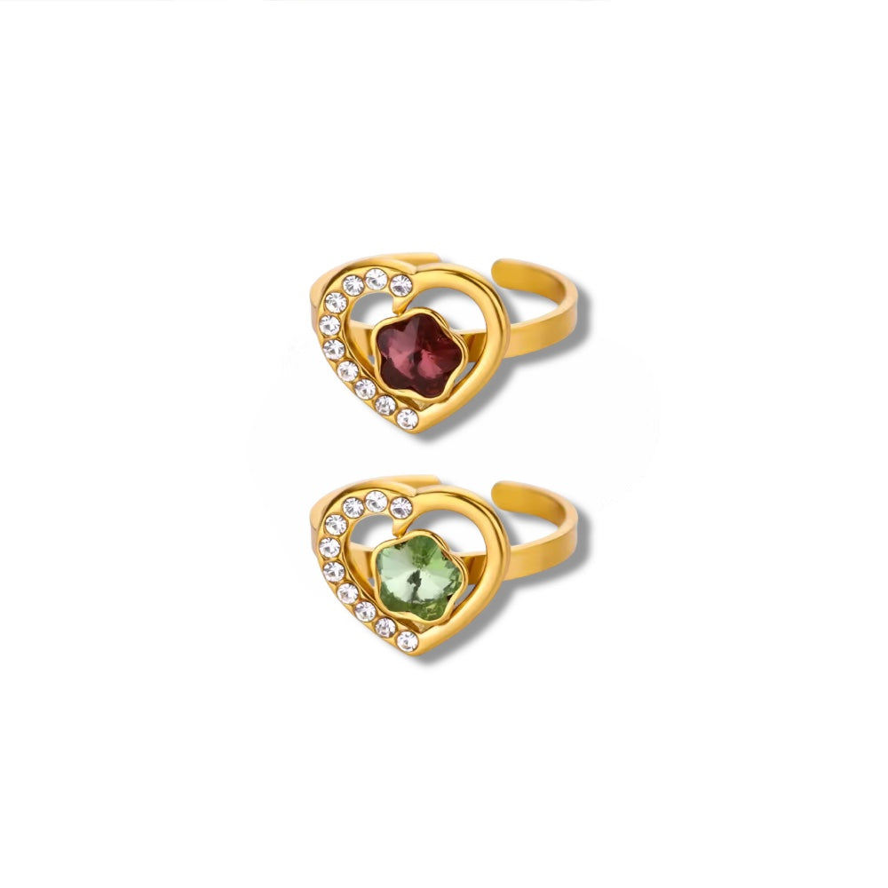 Verdant Heart Ring
