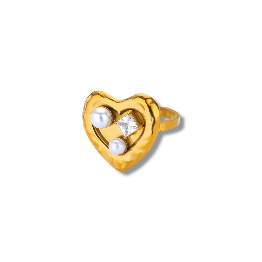 Chunky Heart Ring