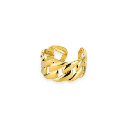 Solid Chain Ring  The Chic Women.