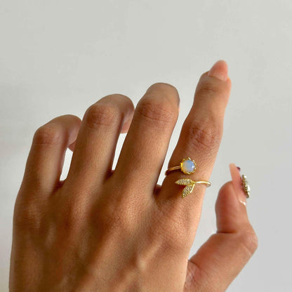 Opal Mermaid Ring  The Chic Women.