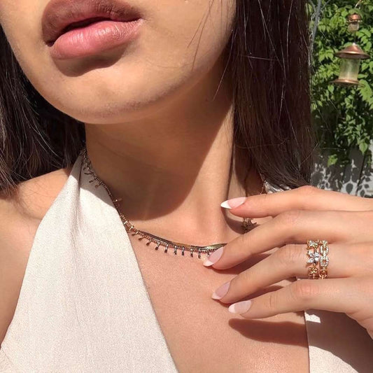 Staple Necklace Set