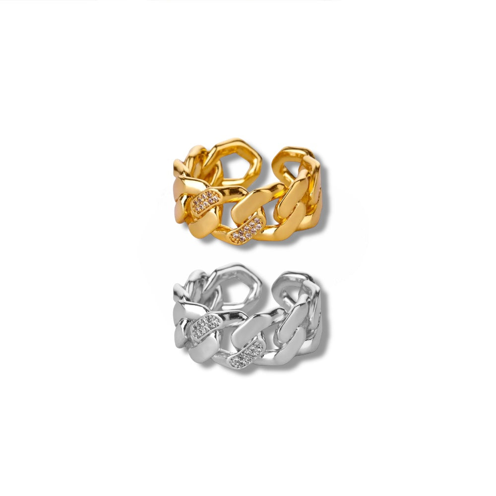 Cuban chain ring