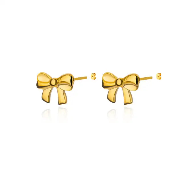 Bow Studs  The Chic Women.