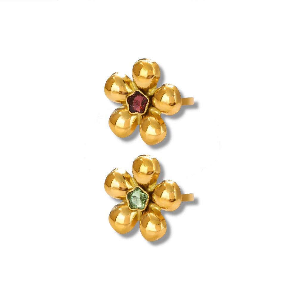 Crimson Bloom Ring