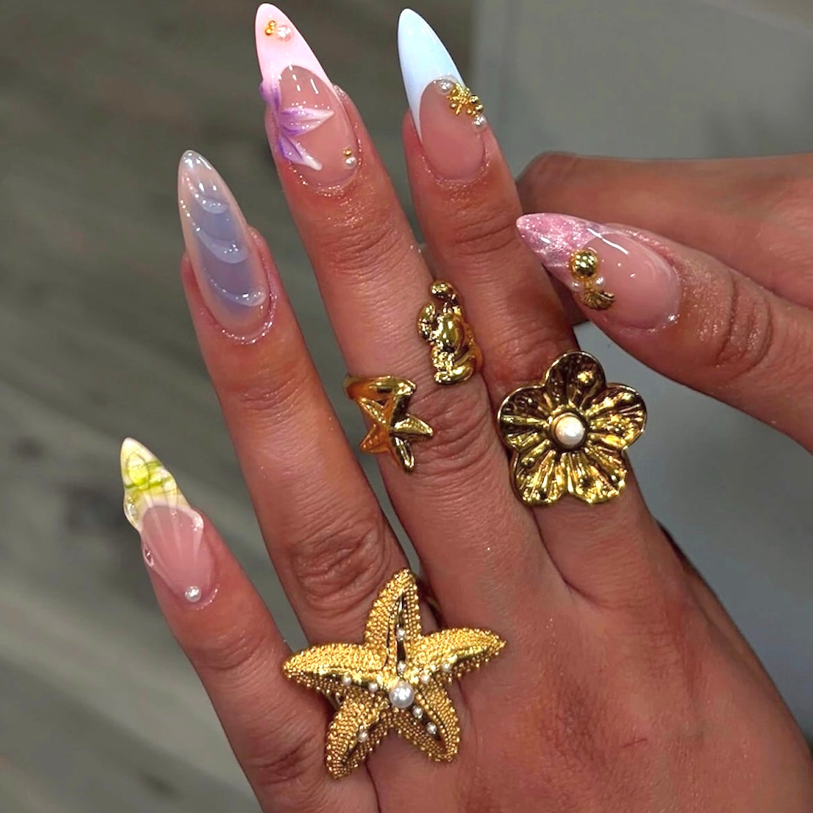 Starfish Ring