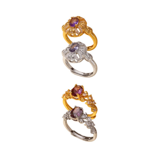 Violet Dusk Ring