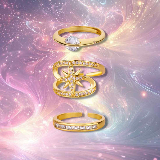 Celestial Charm Rings