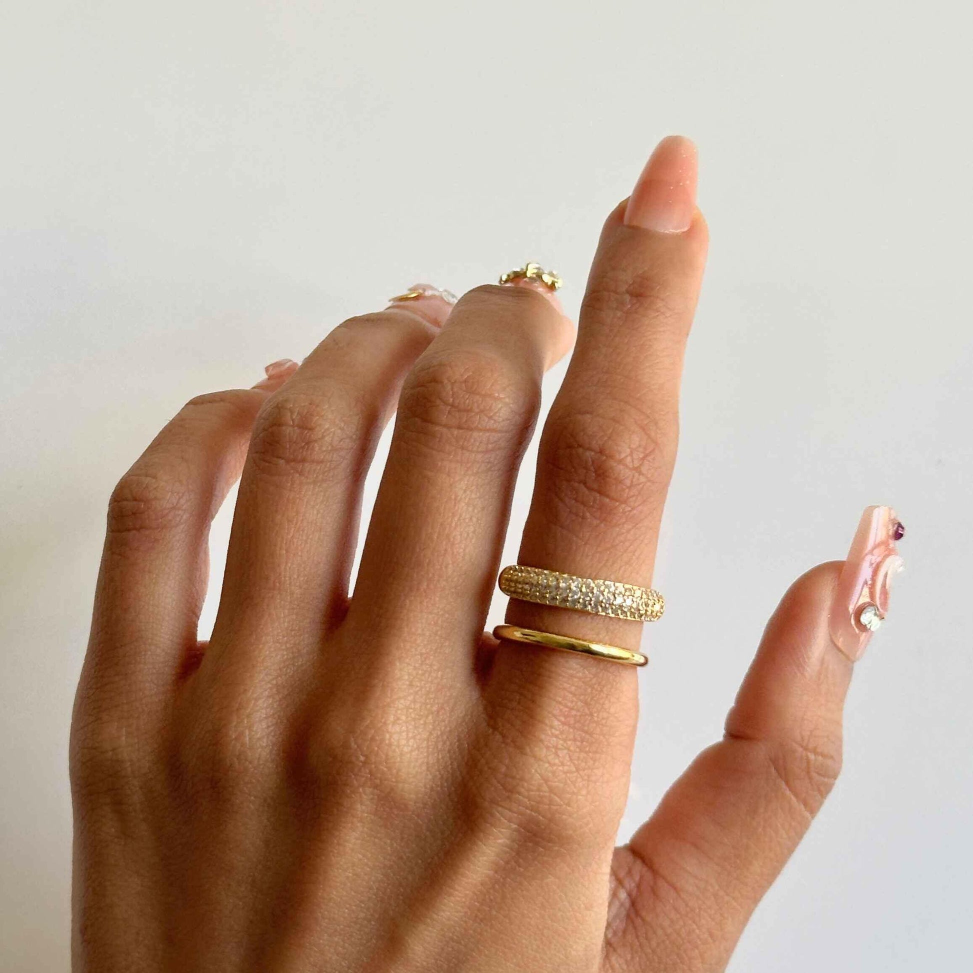 Double Up Ring  The Chic Women.