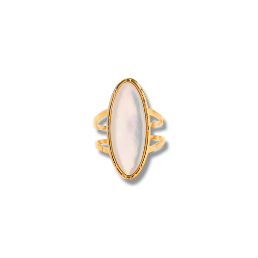 Ivory Opal Ring