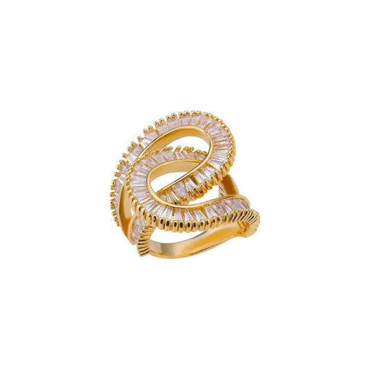 Twisted Ring  The Chic Women.