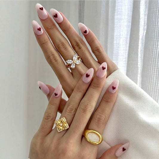 Crystal Butterfly Ring