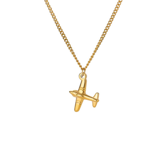 Airplane necklace 