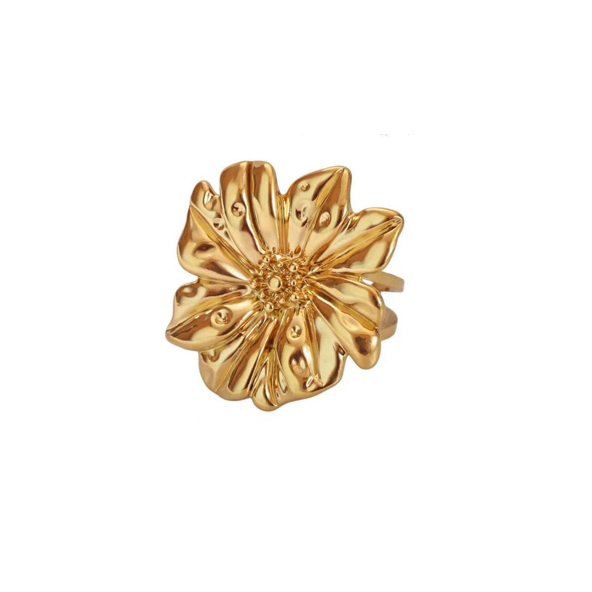 Chunky Flower Ring