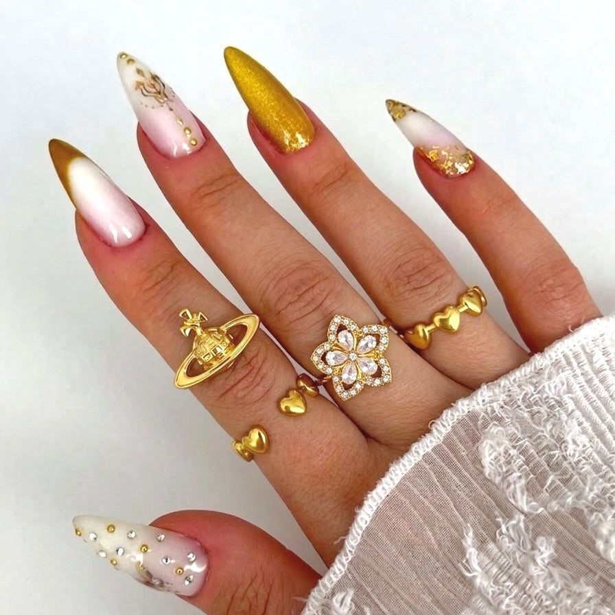 Crystal Blossom Ring