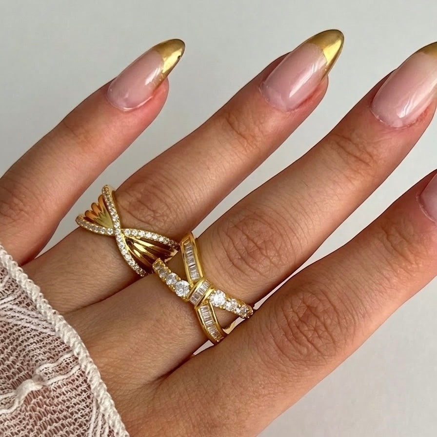 Twisted Spark Ring