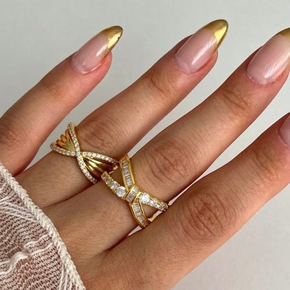 Twisted Spark Ring