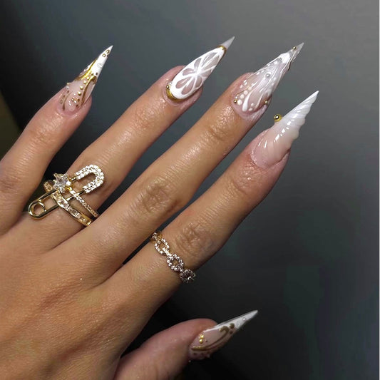 Gilded Pin Ring