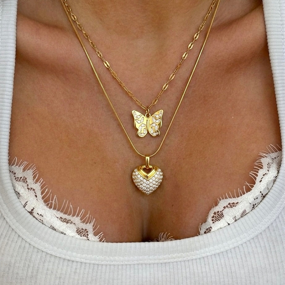 Cupid Heart Necklace