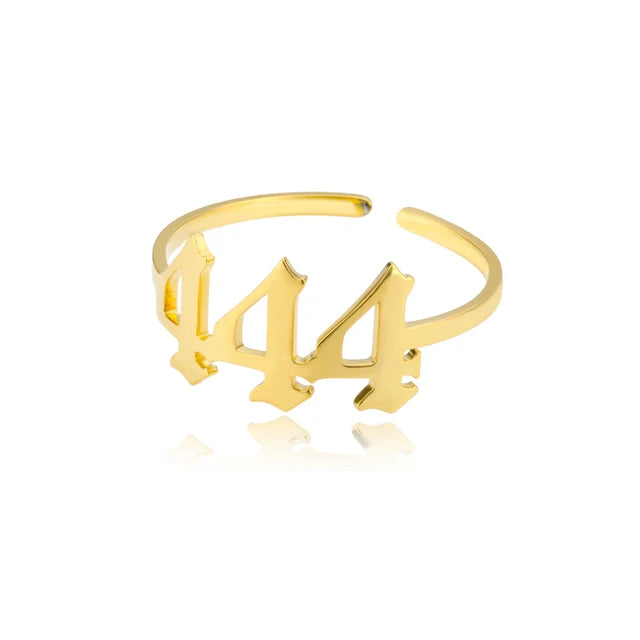 Angel Number Ring  The Chic Women.