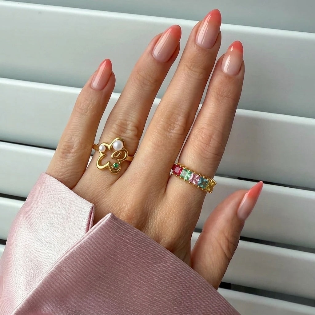 Multi Gems Ring