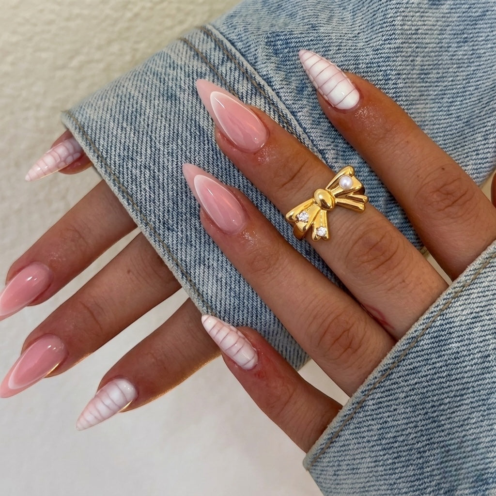 Adorned Bow Ring