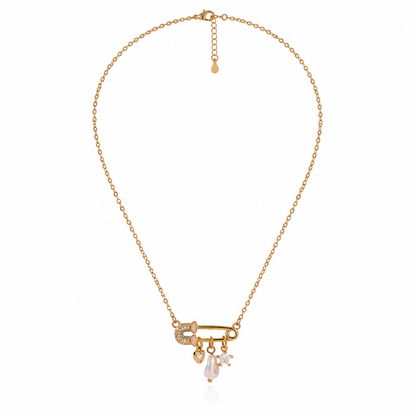 Charm Pin Necklace