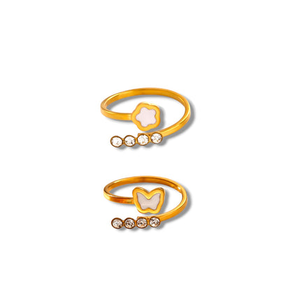 Dainty Charm Ring